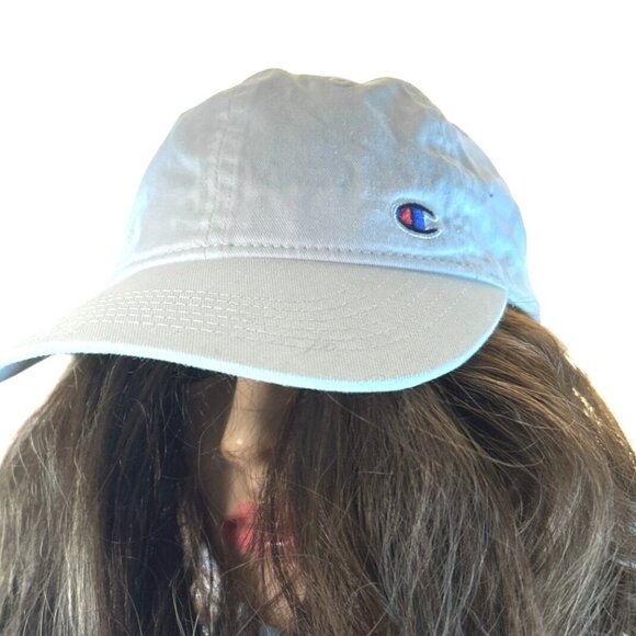 (6 for $25)Champion Adjustable White Logo Cap - Picture 1 of 7